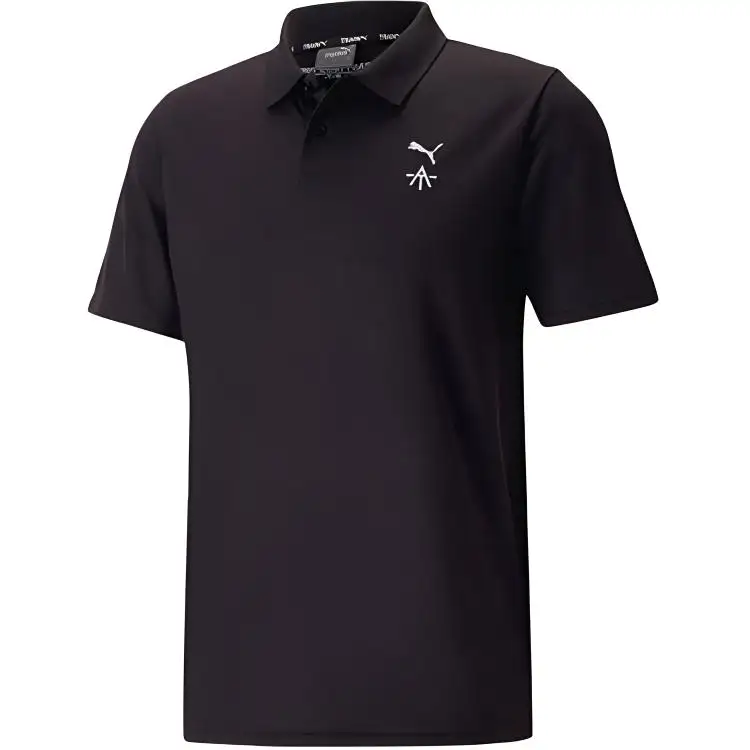 PUMA x ALEX TOUSSAINT Polo Shirt Men's Black