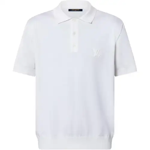 LOUIS VUITTON SS24 Polo Shirt Men's White