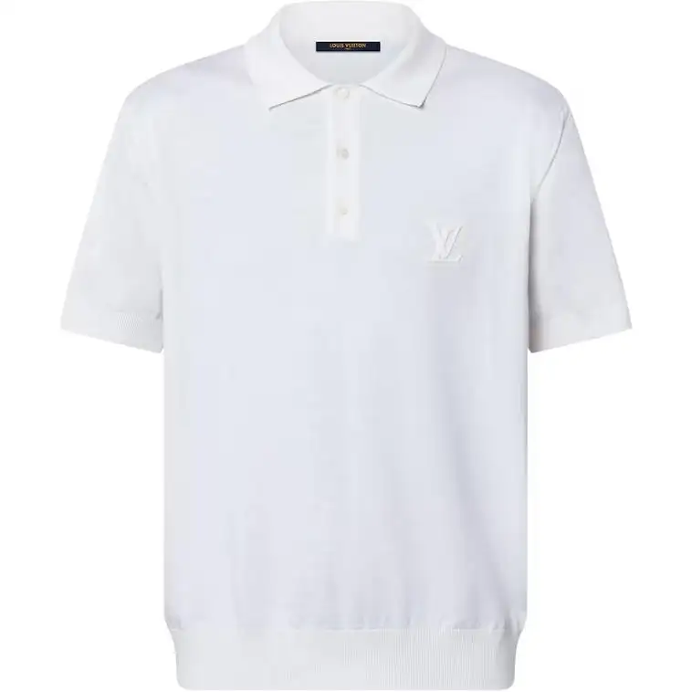LOUIS VUITTON SS24 Polo Shirt Men's White