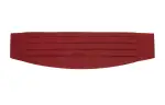 GUCCI Silk, Metal Belts Men's Burgundy