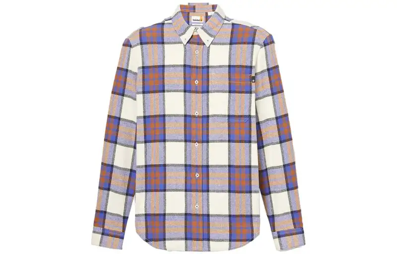 Timberland Shirts Men's Purple Lapel Moderate Other