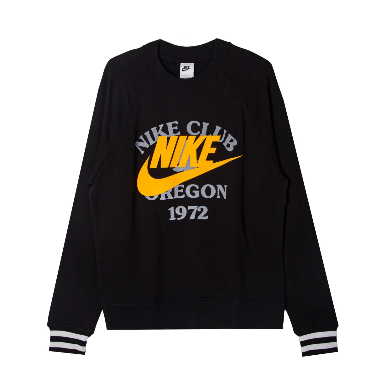 Nike Sweatshirts Men's Black Crew Neck Moderate Other