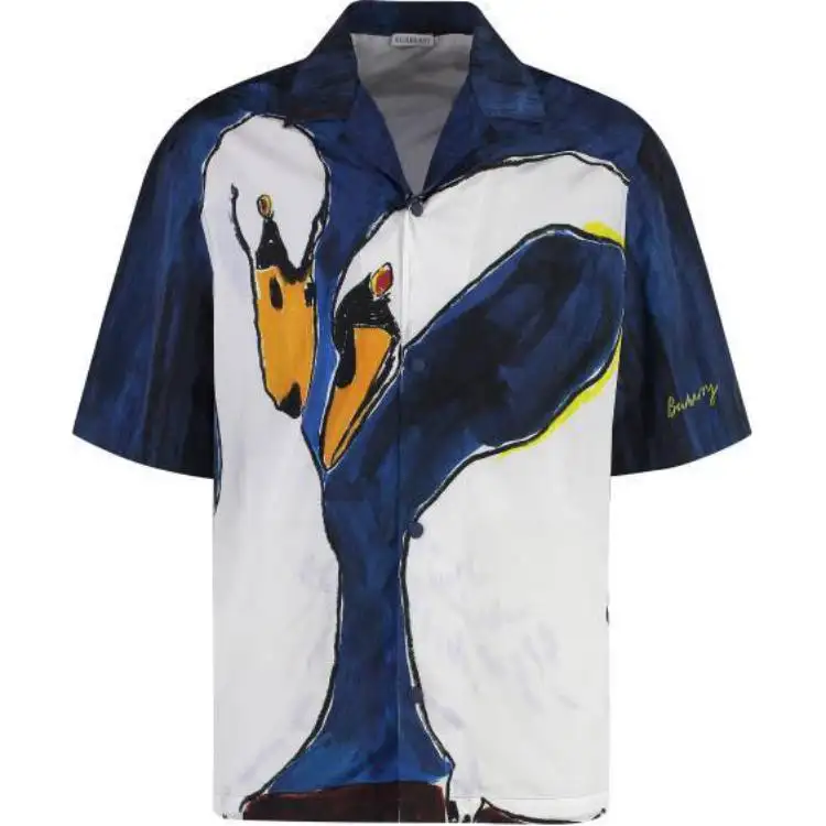 Burberry Shirt Men's Multicolor
