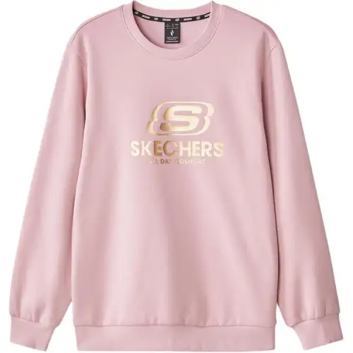 Skechers Sweatshirt Unisex Taro Pink