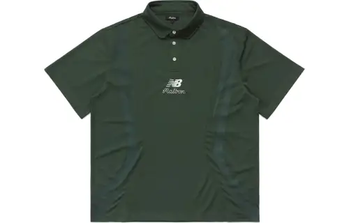 New Balance x MALBON Polo Shirt Unisex Green
