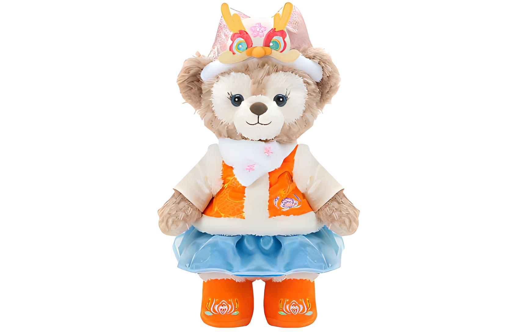Disney Disney Lina Belle Olmila Cochin Stellar Shelly May Duffy Geraltoni 2024 New Year Duffy Series Companion and Comfort Doll Plush Doll 20.5cm Height