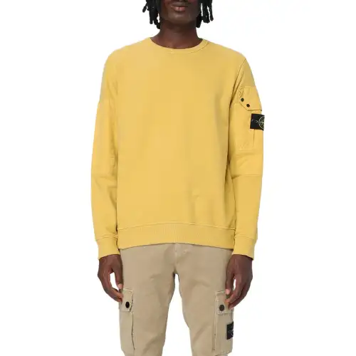 STONE ISLAND Sweatshirt Unisex Yellow