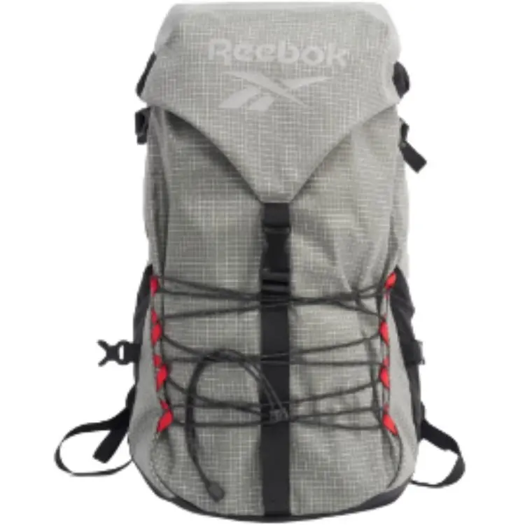 Reebok 26.4L Mountaineering Bag Outdoor Bag Fabric Gray Unisex