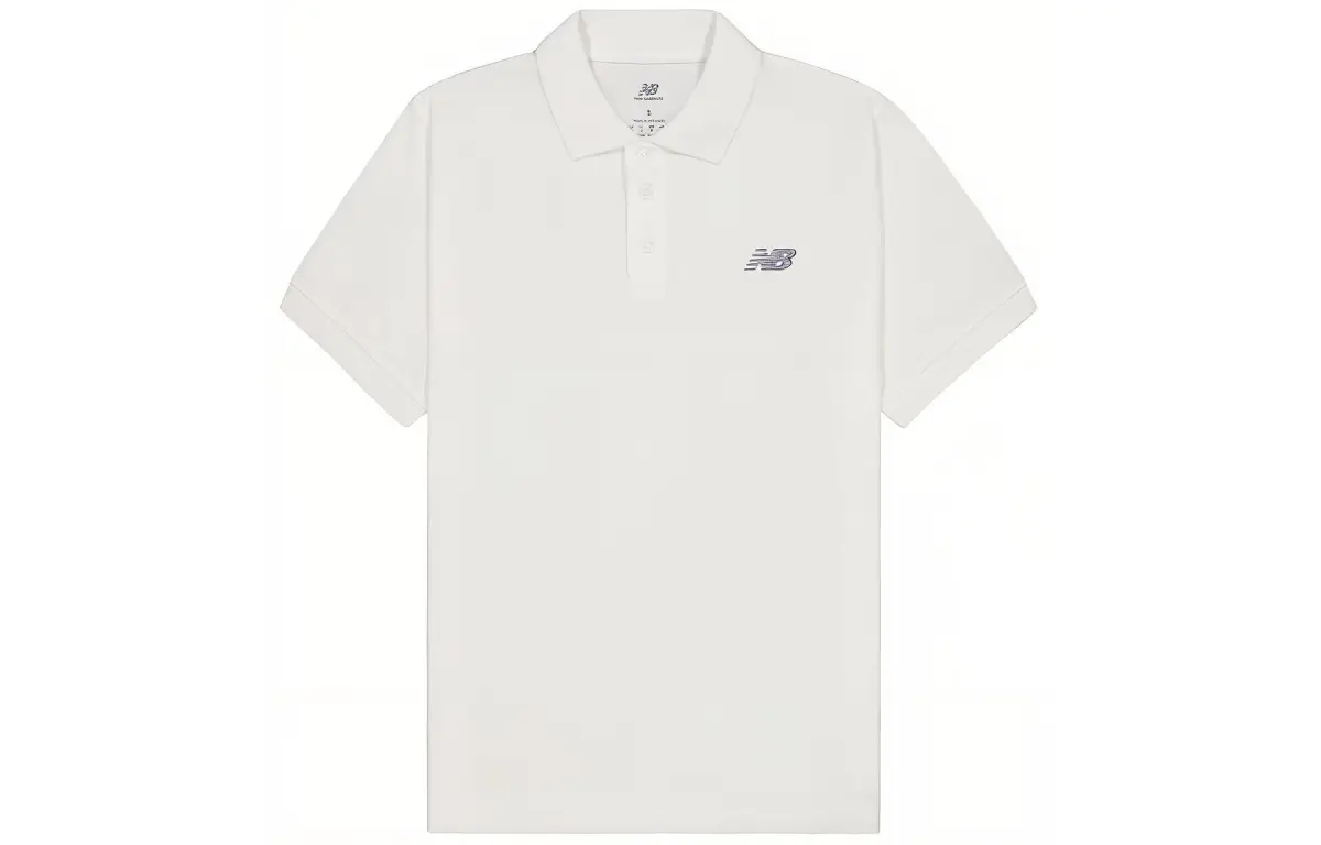 New Balance Polo Shirt Men's White