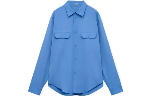 LOEWE Shirts Men's Lapel Moderate Other