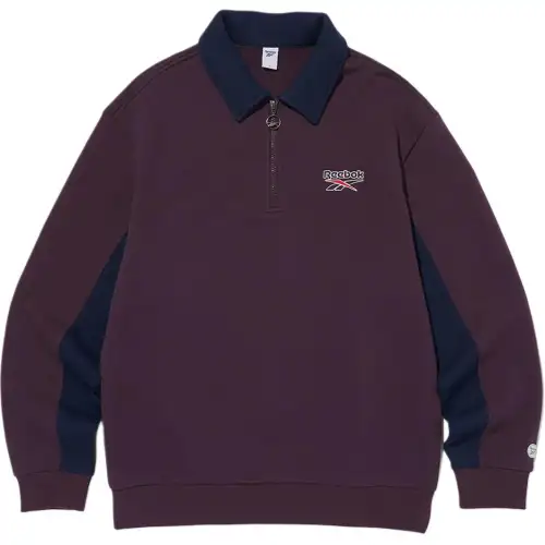 Reebok Sweatshirt Unisex Dark Purple