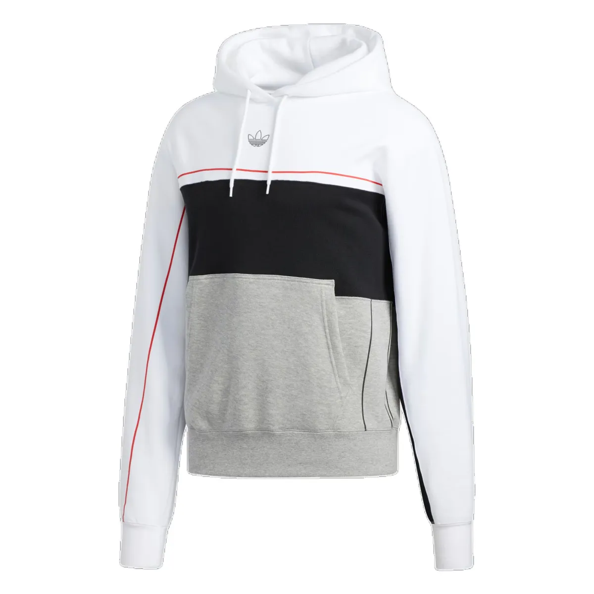 Adidas Originals Rivalry Sweatshirt Men's Black White/Medium Heather Gray