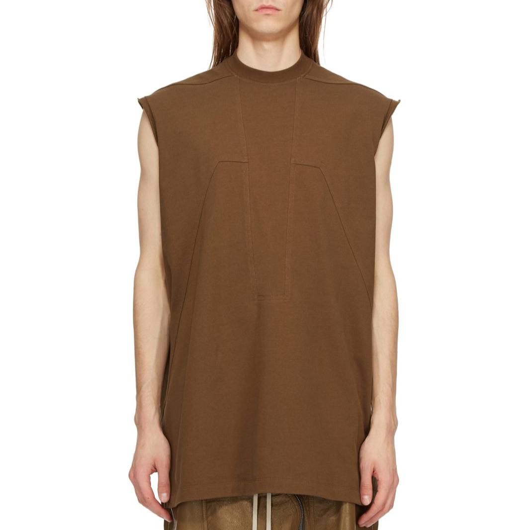 Rick Owens Splintered Tarp vest