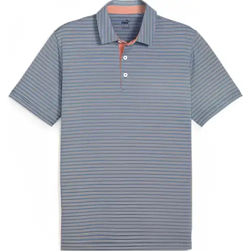 PUMA Mattr Bay Men's Golf Polo Shirt Men's Ocean Tropical