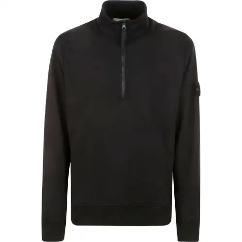 STONE ISLAND Half Zipper Sweatshirt
