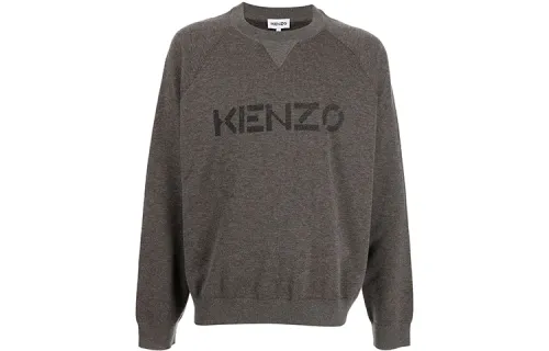 KENZO Logo Print Crewneck Jumper