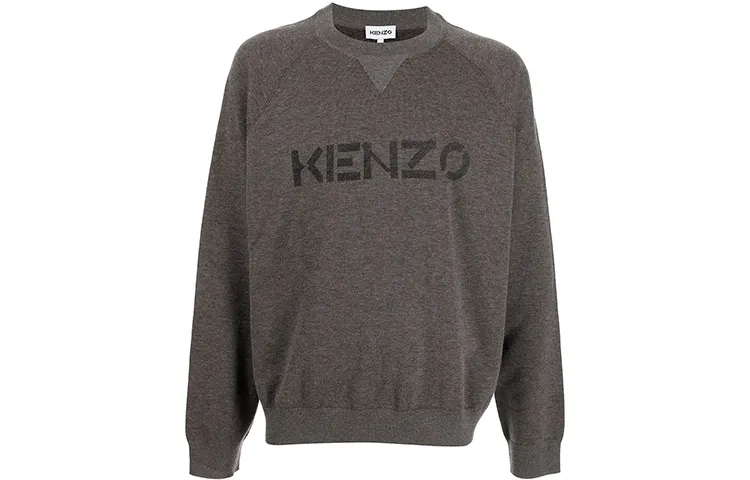 KENZO Logo Print Crewneck Jumper