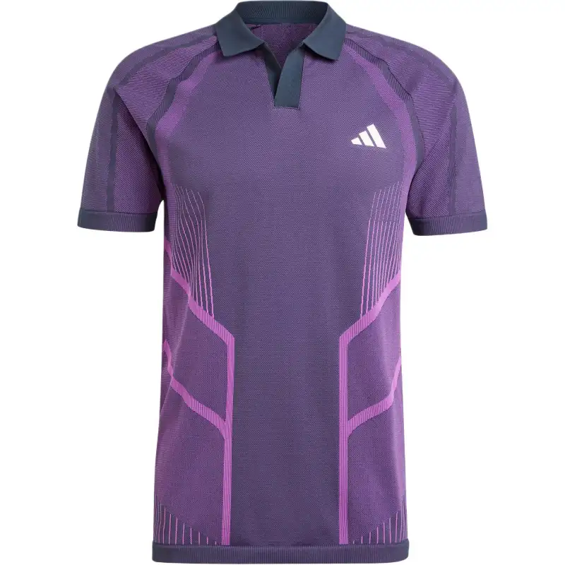 Adidas Free Shipping With AdiClub Tennis Pro Seamless Aeroready FreeLift Polo Shirt