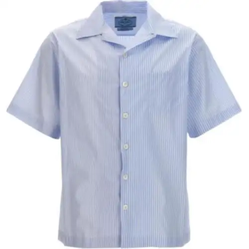 PRADA Striped Short Sleeved Shirt