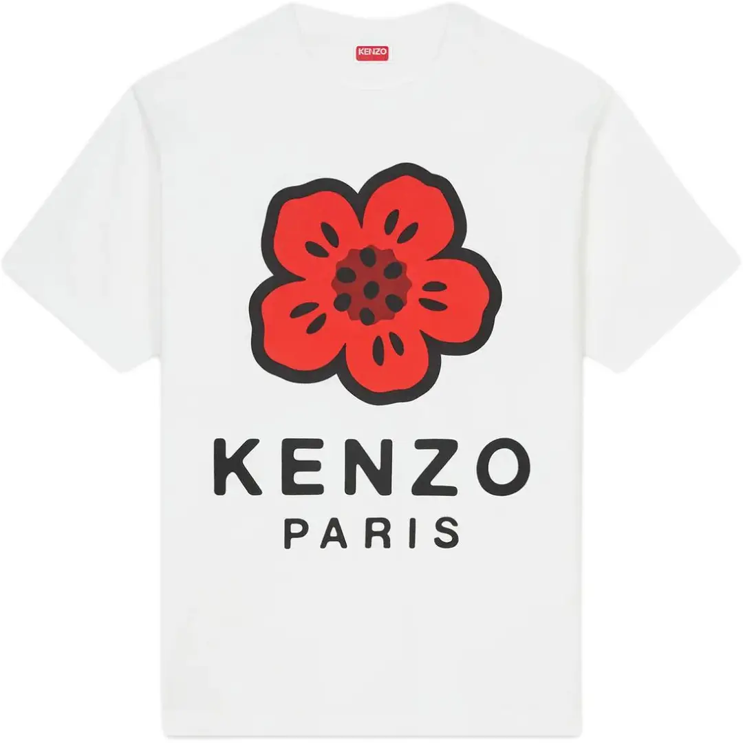 KENZO Boke Flower Printed Crewneck T Shirt