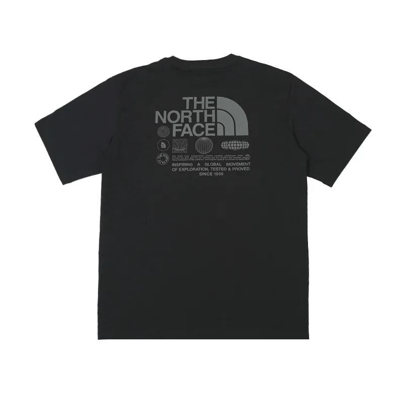 THE NORTH FACE T Shirt Unisex Cosmic Black