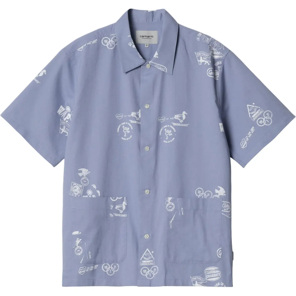 Carhartt WIP Stamp Shirt Men's Blue