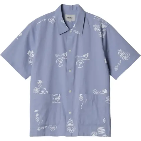 Carhartt WIP Stamp Shirt Men's Blue