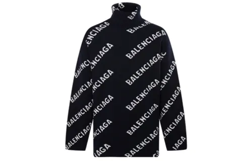 Balenciaga SS21 Sweater Men's Marine Blue