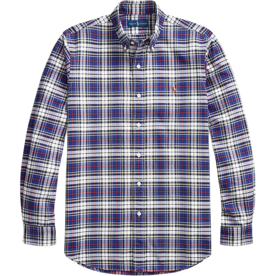Polo Ralph Lauren SS23 Shirt Classic Version Men's Blue