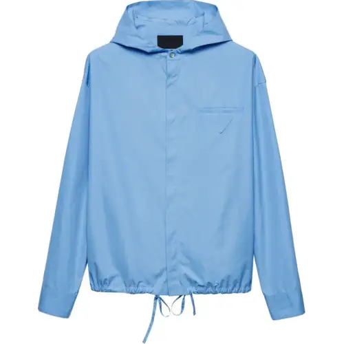 PRADA Hooded Cotton Shirt