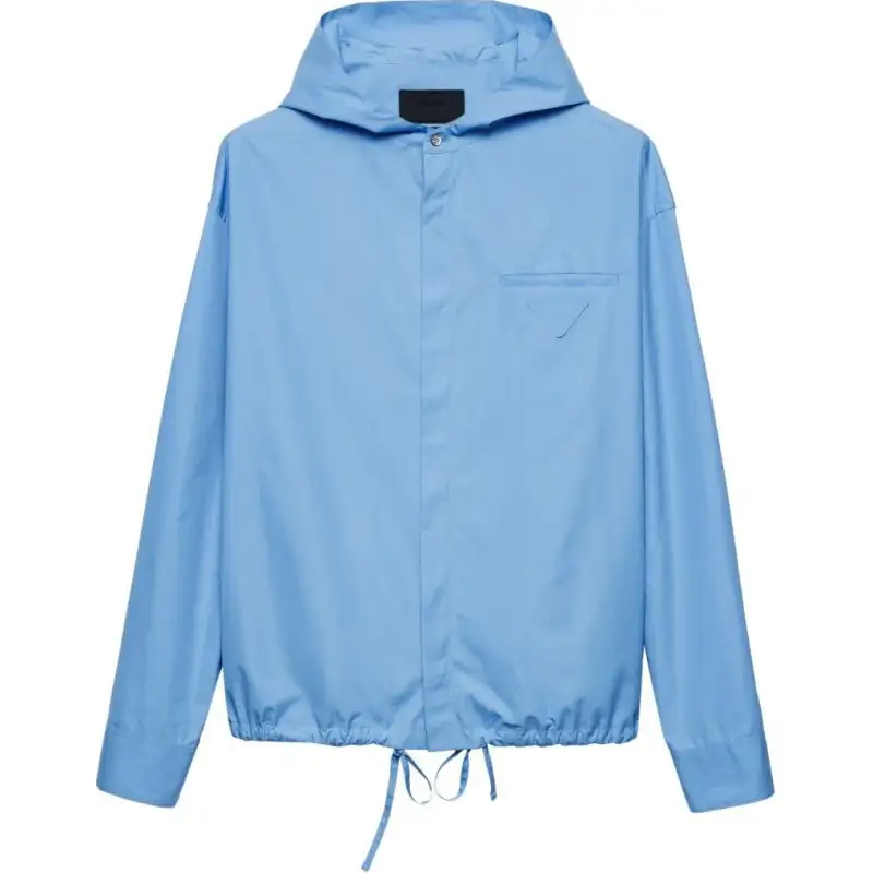 PRADA Hooded Cotton Shirt