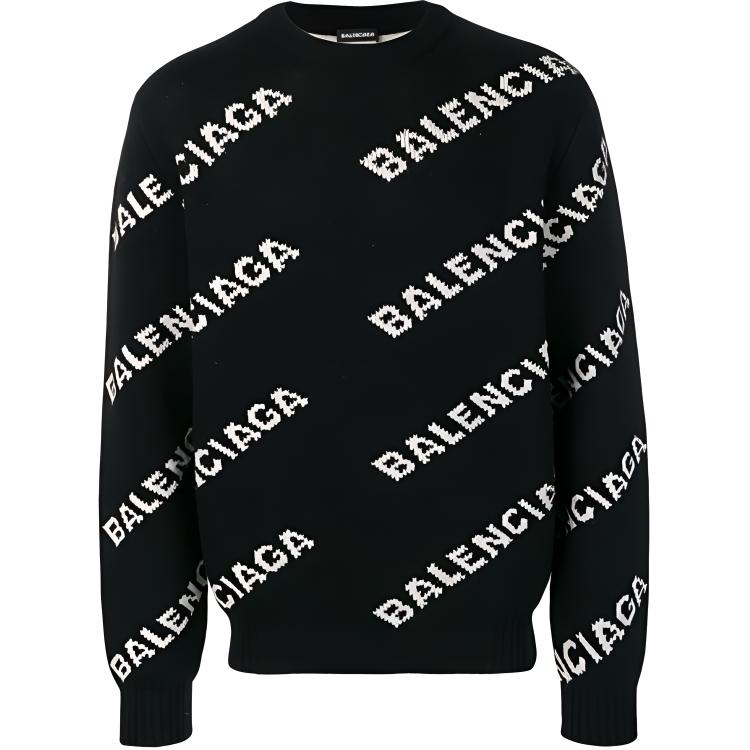 Balenciaga Sweaters Men's Crew Neck Moderate Other