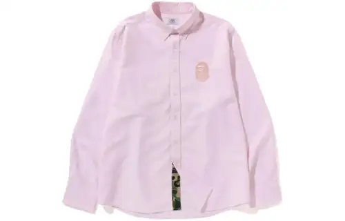 A BATHING APE Shirts Men's Pointed Collar Moderate Other