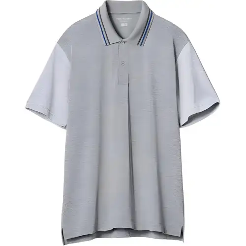 UNIQLO SS24 Polo Shirt Unisex Sky Gray