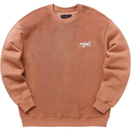 Jordan Flight Heritage Crew Sweatshirt Men's Mineral Clay