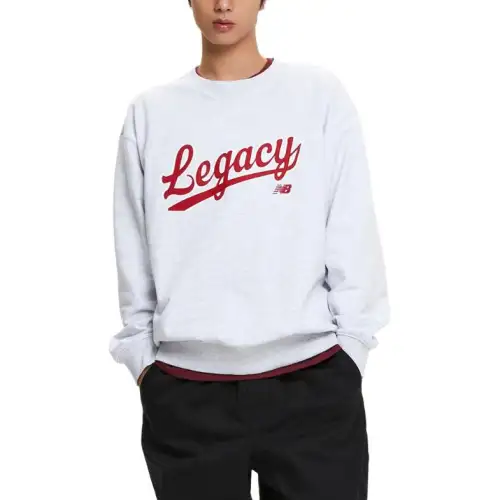 New Balance Sweatshirt Men's Light Gray