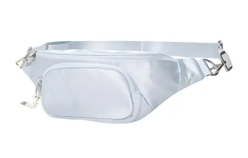 PUMA Artificial Leather Fanny Pack Regular Women's Light Blue