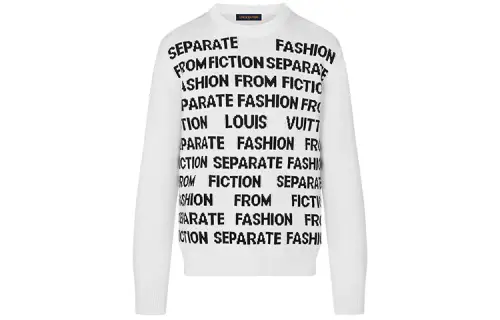 LOUIS VUITTON Sweater Men's White