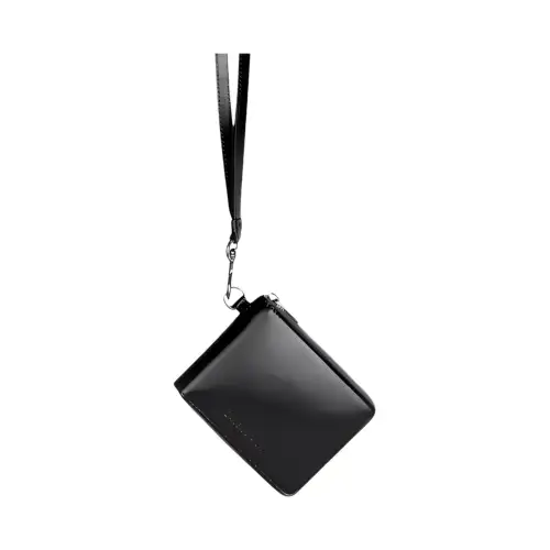 Balenciaga Calfskin Shoulder Bag, Crossbody Bag, Wallet Women's Black