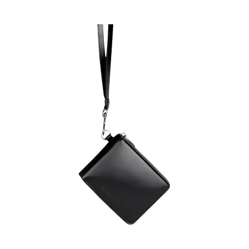 Balenciaga Calfskin Shoulder Bag, Crossbody Bag, Wallet Women's Black