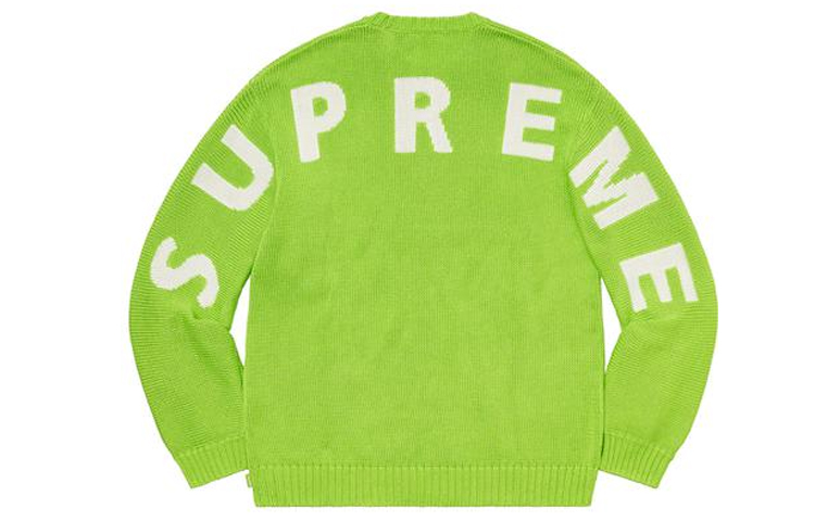 Свитер Supreme Back Logo Sweater (черный) — фото 7