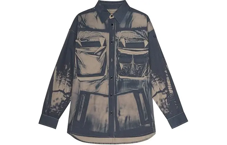 DIESEL S-Cadd Creased-print Cargo Shirt