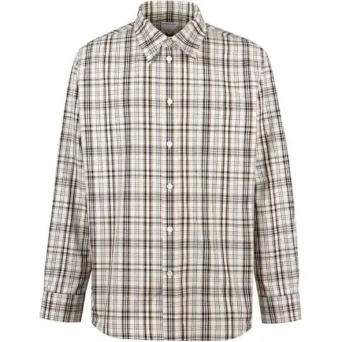 Bottega Veneta Checked Buttoned Shirt