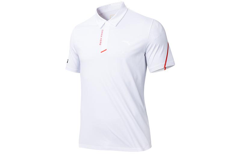 Мужская футболка Anta Polo (белая)