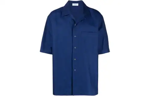 OFF WHITE Logo print Bowling Shirt