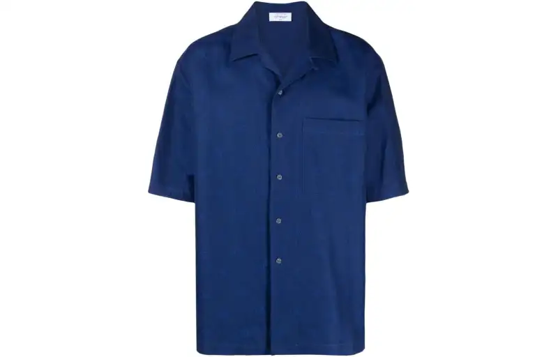 OFF WHITE Logo print Bowling Shirt
