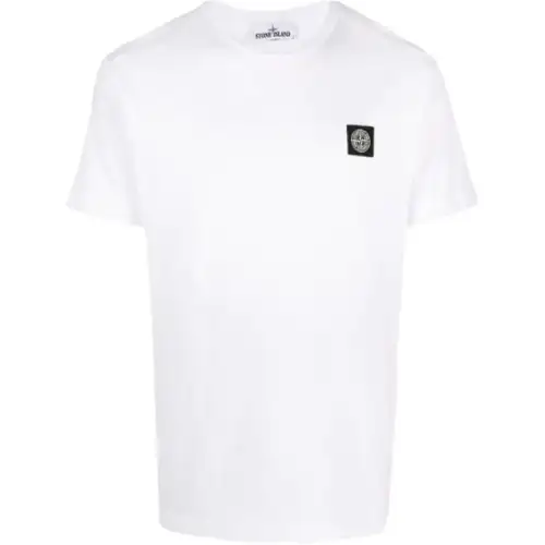 STONE ISLAND T Shirt Men's White