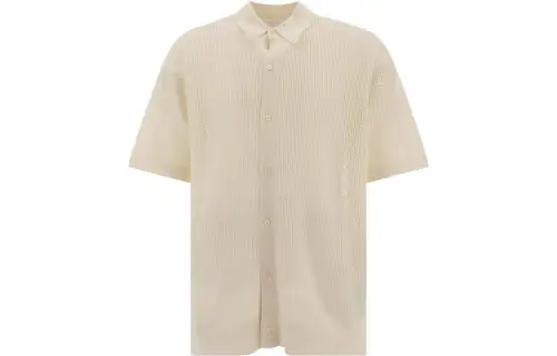 PRADA Embroidered logo Knitted Polo