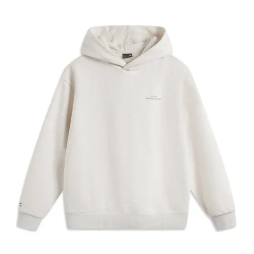 LiNing Sports Fashion Collection Sweatshirt Unisex Heather Gray Tile Gray