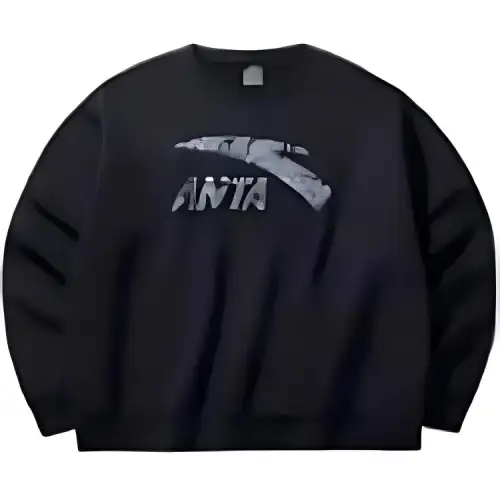 Anta Sweatshirt Men's Basic Black